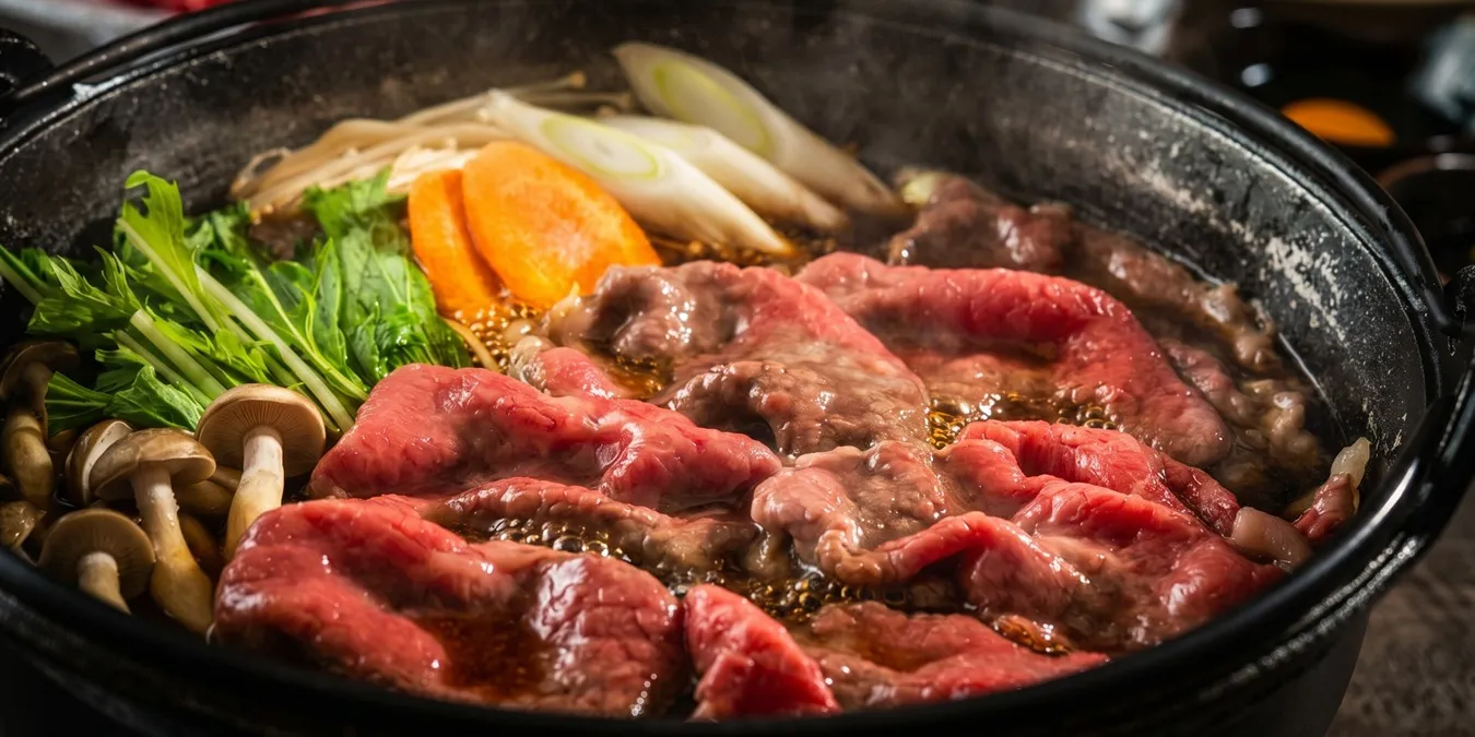 Dashi Shabu & Beef Sukiyaki Course