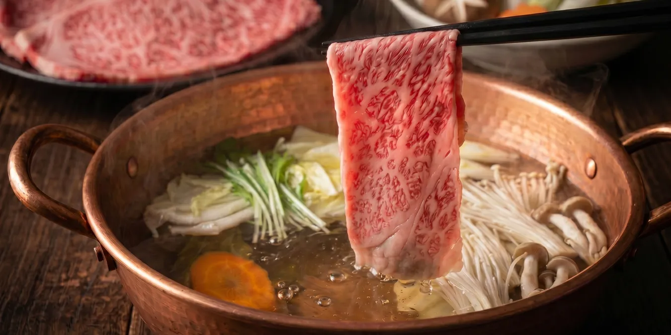 Dashi Shabu & Beef Sukiyaki Course